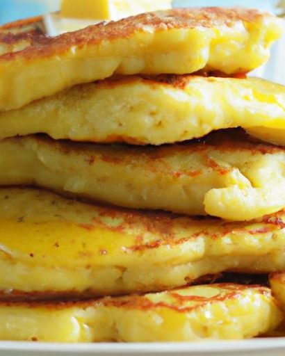 Golden Cornmeal Pancakes: A Delightful Morning Twist