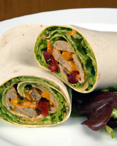 Turkey and Swiss Wraps: A Savory Twist on Classic Lunches