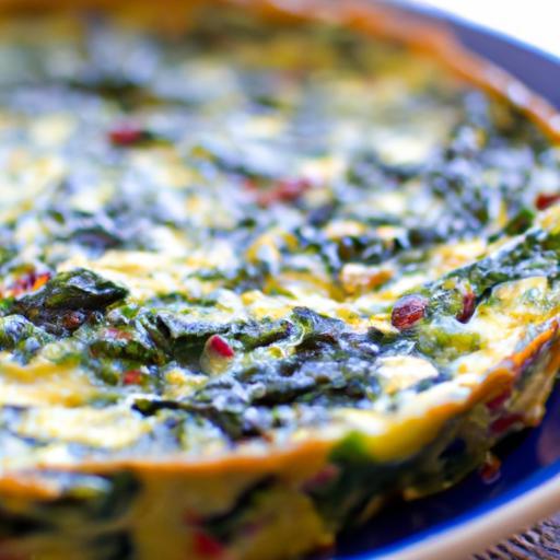 Wholesome Spinach Frittata: Easy Recipe for Any Meal