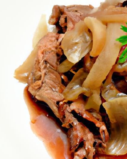 Savory Liver and Onions with Rich, Homemade Gravy Recipe