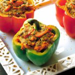 Bursting Flavors: Stuffed Mini Bell Peppers with Guacamole