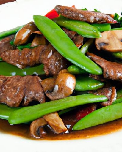 Sizzling Beef & Green Bean Stir Fry: A Flavorful Feast