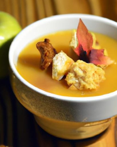 Harvest Harmony: Butternut Squash & Apple Soup Recipe