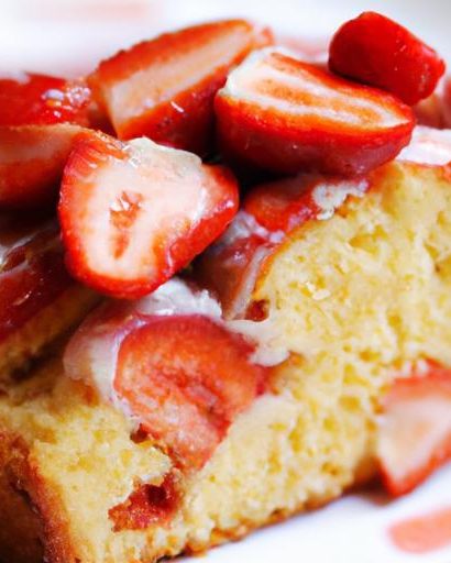Fluffy Strawberry Sponge Cake: A Sweet Slice of Delight
