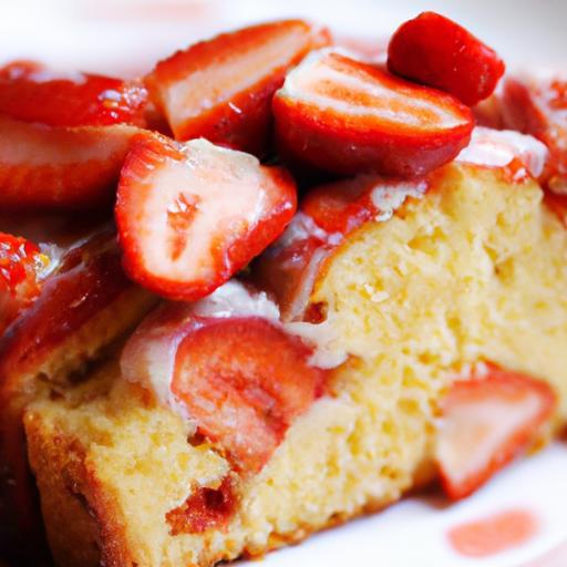 Fluffy Strawberry Sponge Cake: A Sweet Slice of Delight