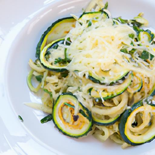 Garlic Parmesan Zucchini Noodles: A Flavorful Low-Carb Twist