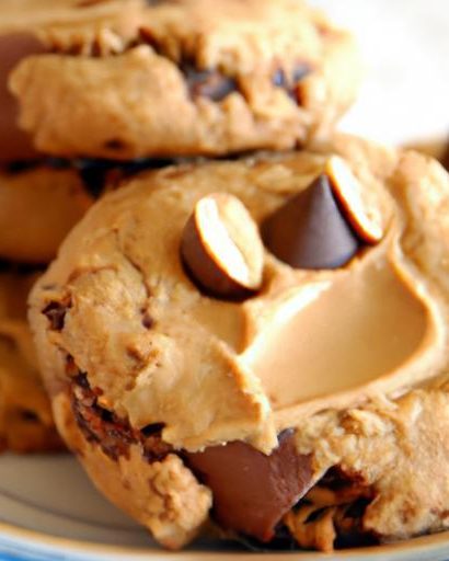 Decadent Chocolate Cookies with Peanut Butter Chips Delight