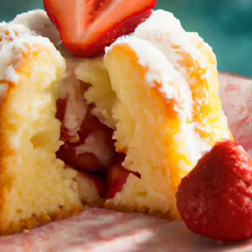 Fluffy Strawberry Sponge Cake: A Sweet Slice of Delight