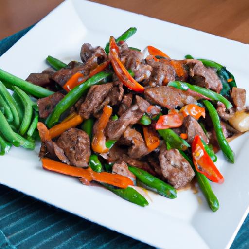 Sizzling Beef & Green Bean Stir Fry: A Flavorful Feast