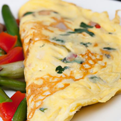 Wholesome Cheese & Veggie Omelette: A Flavorful Morning Boost