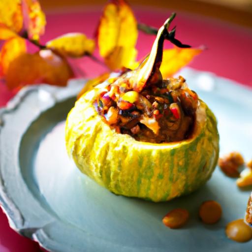 Autumn Delight:​ How to Make Perfectly Stuffed Acorn​ Squash