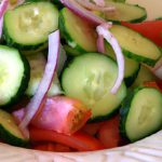 Fresh & Zesty: Easy Recipe for Cucumber Tomato Onion Salad