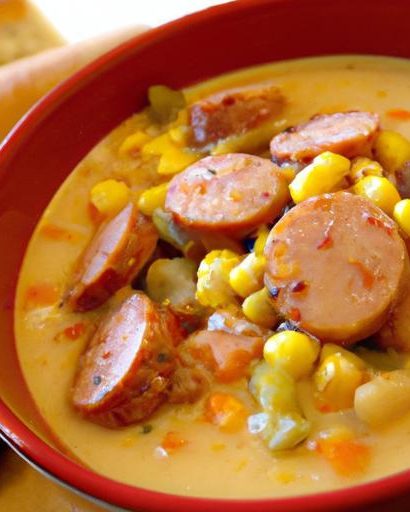 Hearty Sausage Corn Chowder: A Comfort Food Classic Recipe