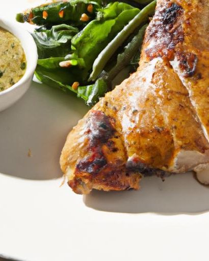 Savor the Bold Flavors of Grilled Chicken with Chimichurri