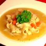Velvety Creamy Chicken Noodle Soup: Comfort in a Bowl