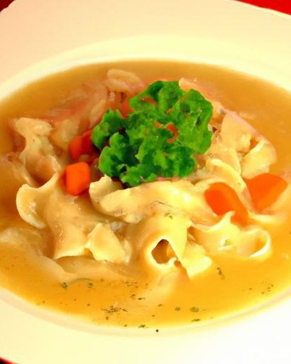 Velvety Creamy Chicken Noodle Soup: Comfort in a Bowl