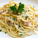 Twist on Tradition: A Flavorful Vegetarian Spaghetti Carbonara