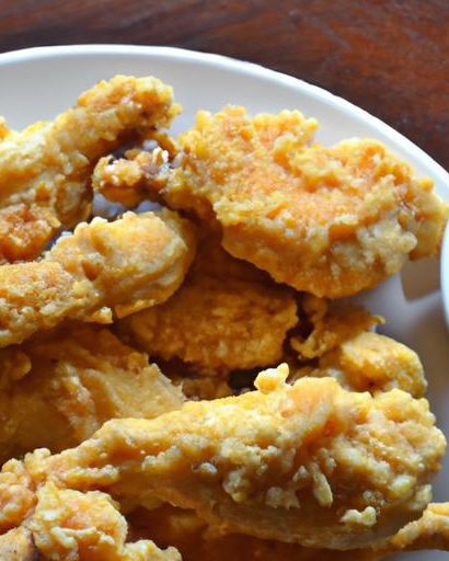 Crispy Chicken Tenders Perfectly Paired with Honey Mustard