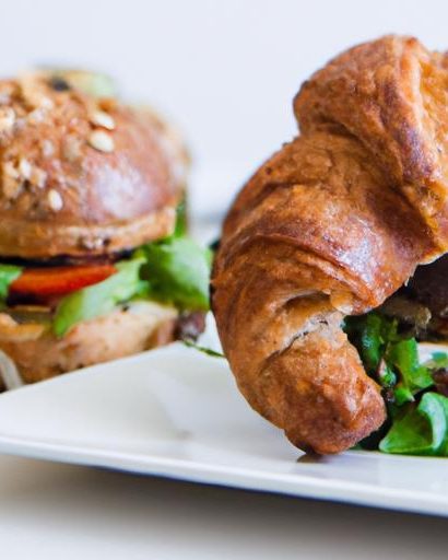 Flaky Cravings: The Art of Perfect Croissant Sandwiches
