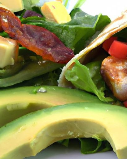 Savor Low-Carb Pesto Chicken & Avocado Bacon Wraps Delight